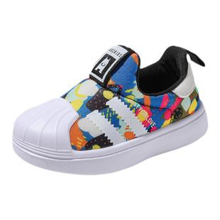 Abckids官方儿童鞋 春秋新款运动鞋男童轻便鞋子女童贝壳头鞋板鞋