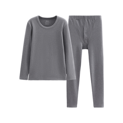 芬腾秋冬季纯棉抗菌男士保暖内衣