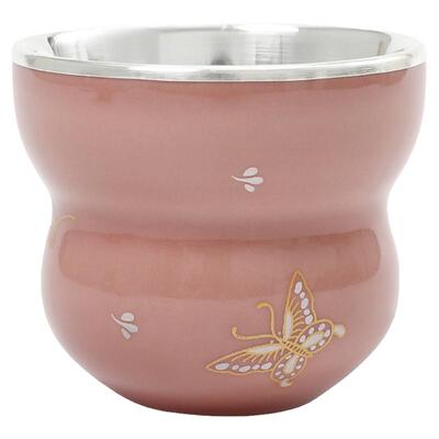 恋物志复古茶杯纯银999中式