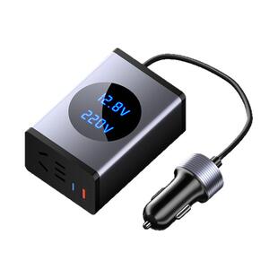 迷你车载逆变器12v转220v笔记本电脑电源转换器插头点烟器充电器