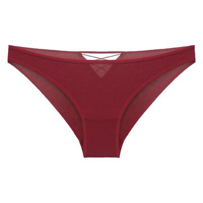 贴身日记轻性感交叉女低腰内裤