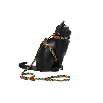 zeedog折耳英短蓝猫h型牵引绳