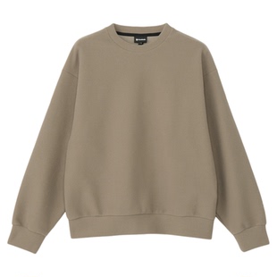 Goldwin 女POLARTEC抓绒保暖针织套头衫宽松圆领卫衣