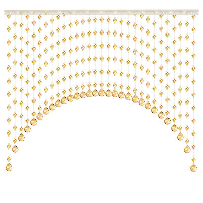 湘尚阁珠帘隔断过道客厅阳台挂帘