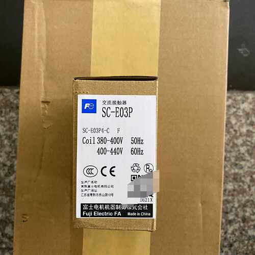 SC-E03P 12A AC380V  富士电梯交流接触器，