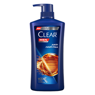 进口CLEAR清扬洗发水650ml氨基酸温和配方男士冰霜止痒清凉家用装