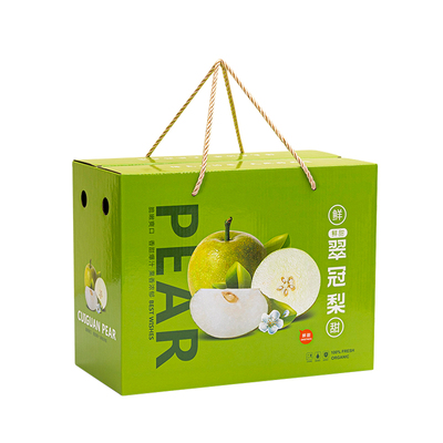 梨子包装盒翠冠梨秋月梨定制