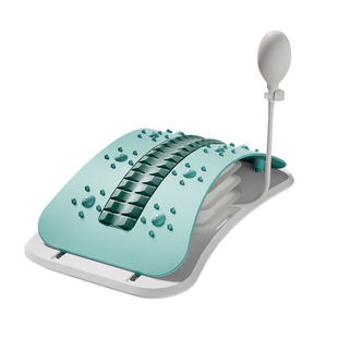 顶腰板脊椎矫正器腰椎牵引腰部托举家用可调节气囊舒缓拉伸脊柱弯