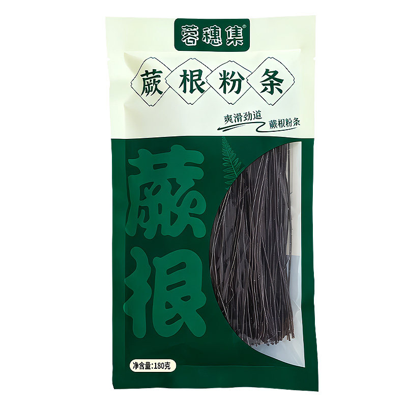 四川特产蕨根粉条180克x5袋粉丝