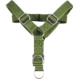 狗狗胸背带项圈狗带牵引带马犬项圈式大中型犬狗简单遛狗绳背心式