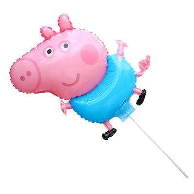 儿童卡通动物气球恐龙生日布置