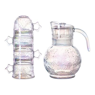 乐唯诗炫彩浮雕星空杯叠叠杯