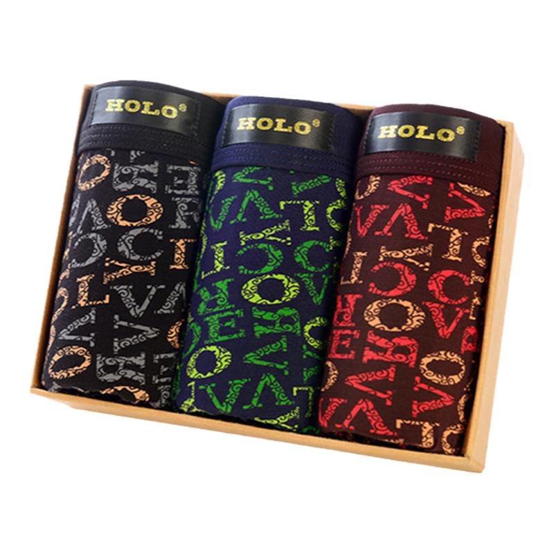 莫代尔HOLO/哈罗男内裤平角透气