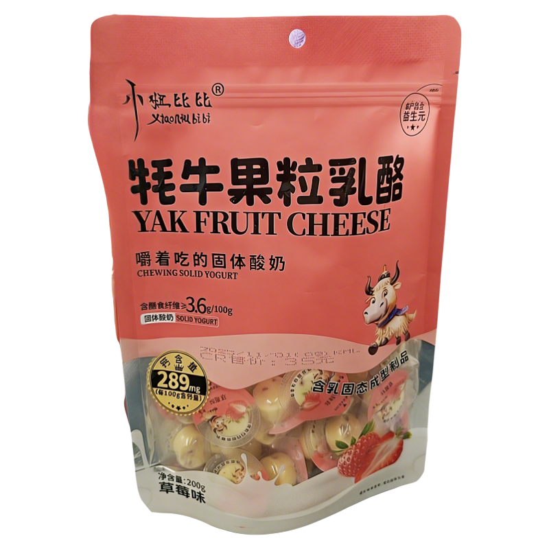 高铁款奶酪小妞比比牦牛果粒乳酪