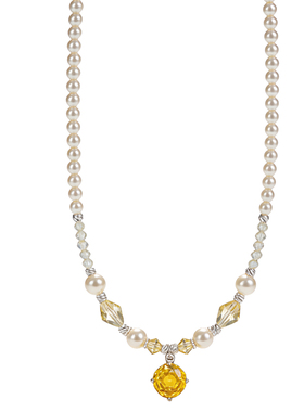 小众精致高端珍珠锁骨链项链