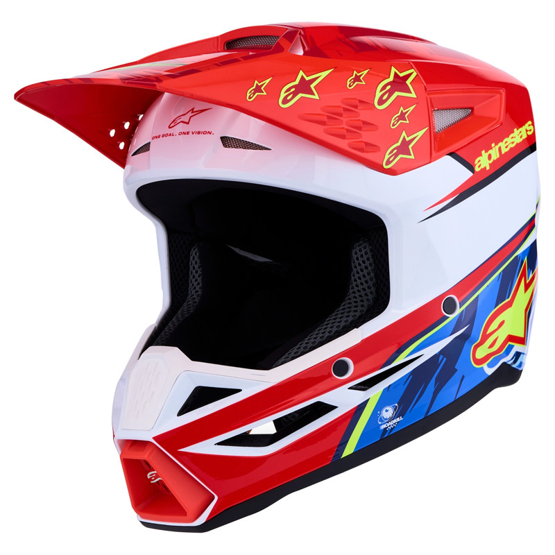 意大利A星Alpinestars S-M3 Falcon头盔户外摩旅越野骑行盔