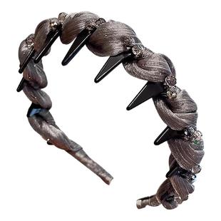 高颅顶发箍女2025新款发带高级感洋气时尚压发卡洗脸专用头箍头饰