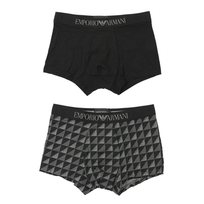 Armani/阿玛尼男士2件装平角内裤