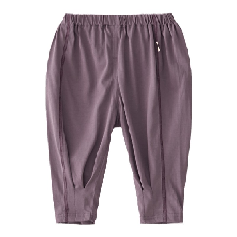 papa爬爬夏季儿童裤子男女童防蚊裤凉感长裤透气亲肤休闲