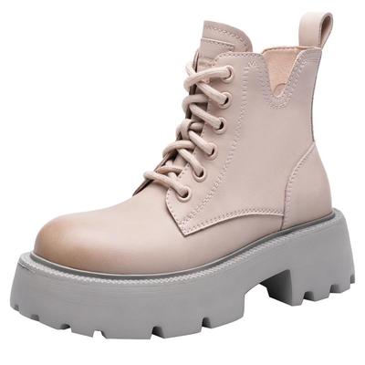 angelababy马丁靴红蜻蜓