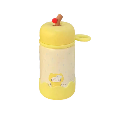 保温杯女生高颜值2025新款学生上学专用小巧便捷可爱网红儿童水杯