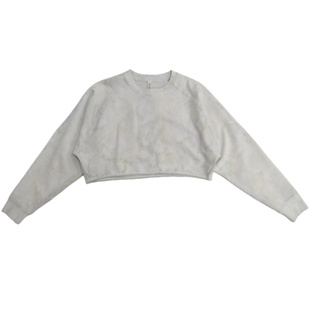 代购Lululemon LA pullover crew 瑜伽休闲舒适加绒高腰宽松卫衣