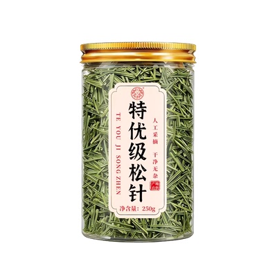 野生松针茶的功效泡水养生茶