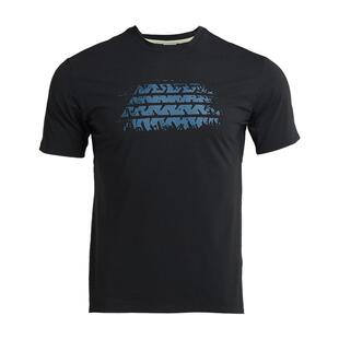 隐者山之道丨三夫户外 城市休闲徒步男款云影速干短袖T恤轻薄透气