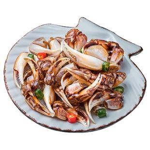 青岛麻辣醉蟹钳捞汁小海鲜即食罐装香辣蟹脚蟹腿生腌螃蟹罐头零食