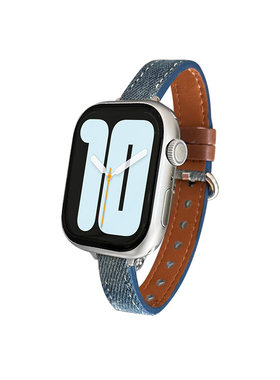 复古牛仔watchFit3表带psnld