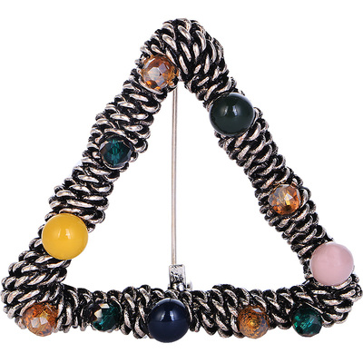 小众高级感复古别针配饰丝巾扣