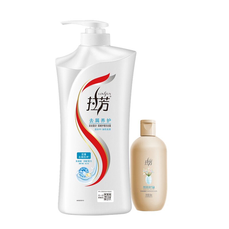 拉芳香氛顺滑去屑洗发露