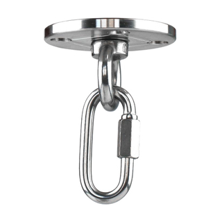 304不锈钢空中吊床瑜伽沙袋包秋千挂盘吊环固定扣固定盘挂钩吊钩