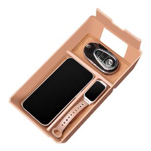 适用2526款奔驰E300L扶手箱储物盒E260中控收纳置物内饰用品配件