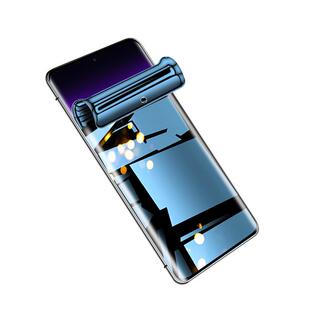 适用oppofindx7手机膜全屏覆盖防偷窥保护抗摔曲面FindX7Ultra钢化水凝膜防指纹OPPO FindX7防窥膜全包边软膜