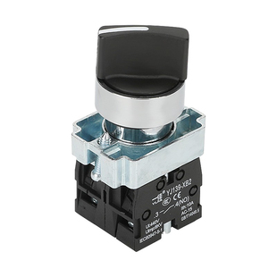 一佳YJ139-XB2-20X3 BD33 BD21旋钮开关二档三档转换选择开关22mm