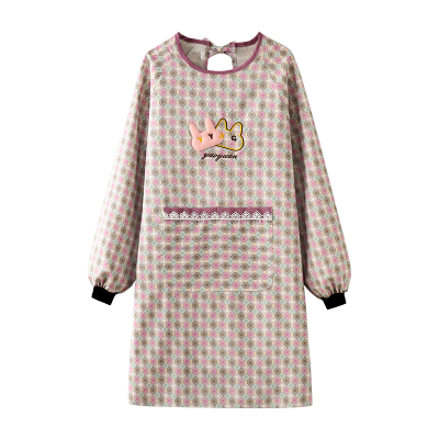 罩衣女新款防污时尚外穿围裙反穿