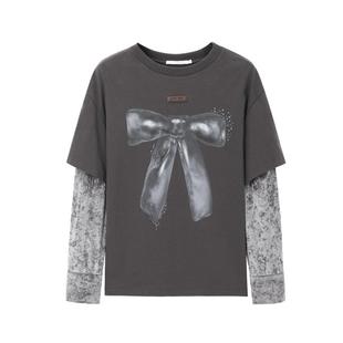 REVAN芮范设计师款趣味蝴蝶结印花单衣RM90802281