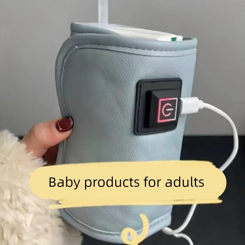 宝宝用品大人用！加热保温套温奶神器外出便携恒温USB通用暖奶器