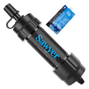 黑色sawyer索耶净水器mini款-0.6L/分钟滤速过滤器户外生存装备