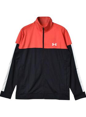 UNDER ARMOUR 夹克 男性 长袖 运动  全拉链 羽织 跑潮流