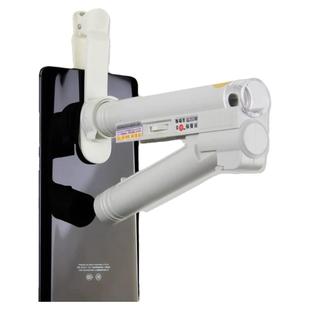 拜斯特放大镜带刻度0.05mm标尺裂缝测角度40倍读数带灯便携显微镜