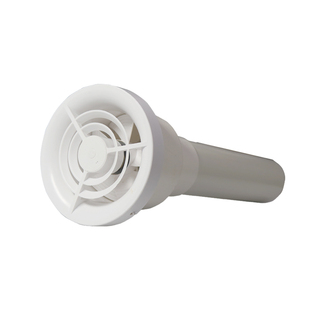 九叶风空调孔新风机免打孔排气扇50mm入墙式空调口排风扇2寸家用