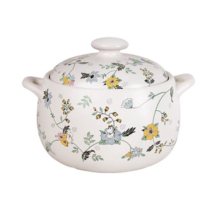 道福moomin砂锅姆明砂锅8L家用陶瓷煲汤锅土锅耐高温炖锅炖煮沙锅