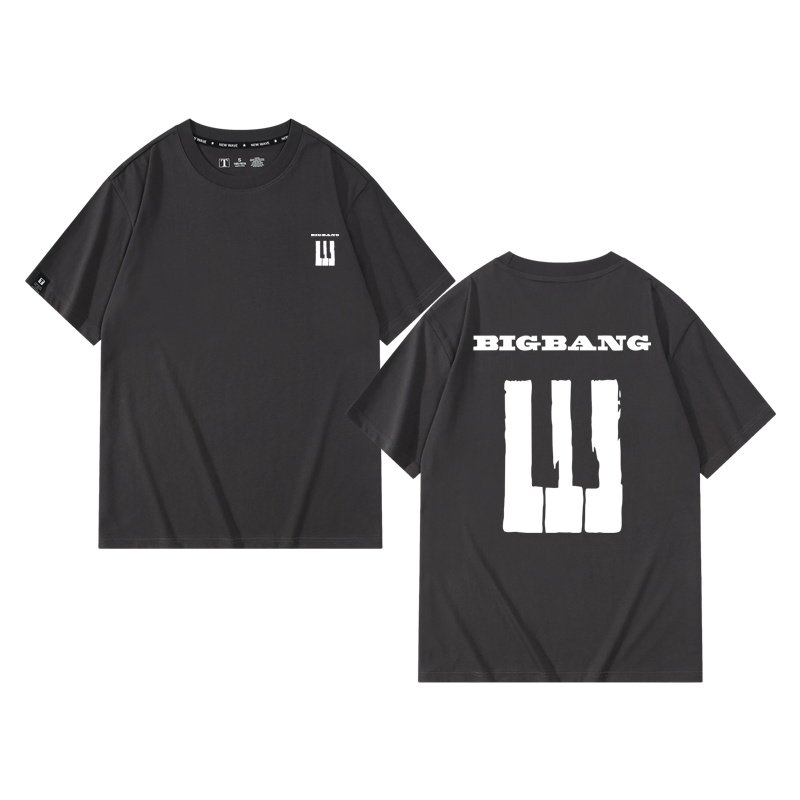休闲宽松纯棉情侣短袖