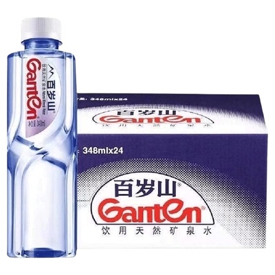 百岁山矿泉水348ml*24瓶