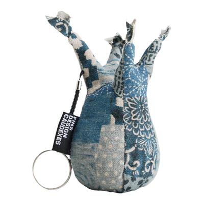 超级元気工厂块根植物钥匙扣挂件