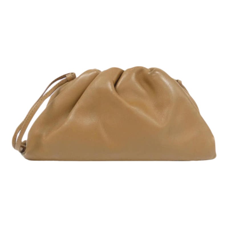 中古BV葆蝶家云朵包小牛皮女包