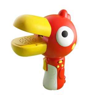大嘴鸟变声器小喇叭可录音趣味儿童话筒扩音扬声器搞怪玩具口哨琴