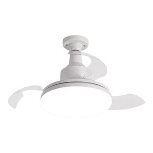 隐形风扇灯e27螺口2025新款吊扇灯餐厅卧室房间宿舍一体带电风扇